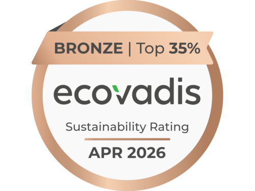 EcoVadis Sustainability Rating Bronze Top 35% APR 2026